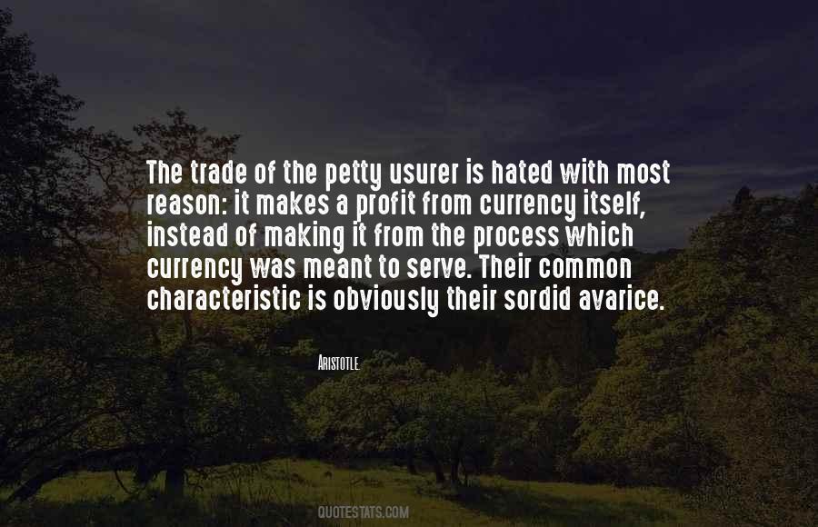Usurer Quotes #1596389