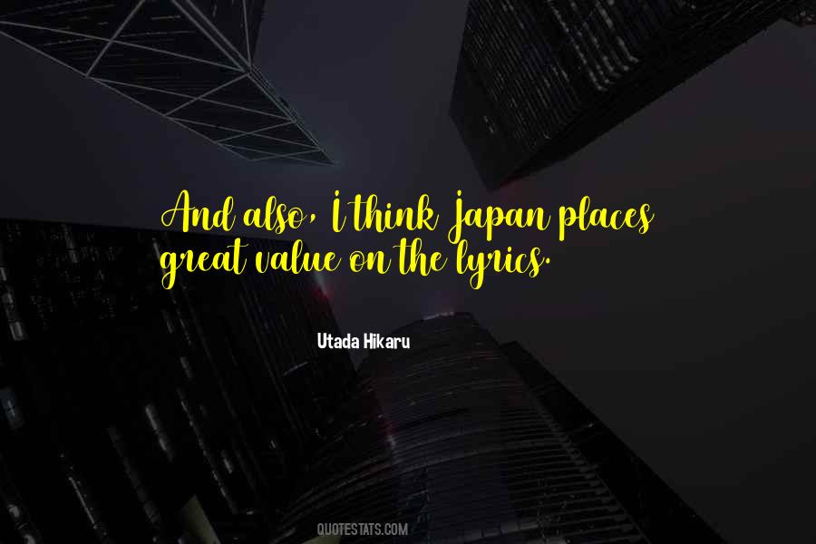 Utada Quotes #402777