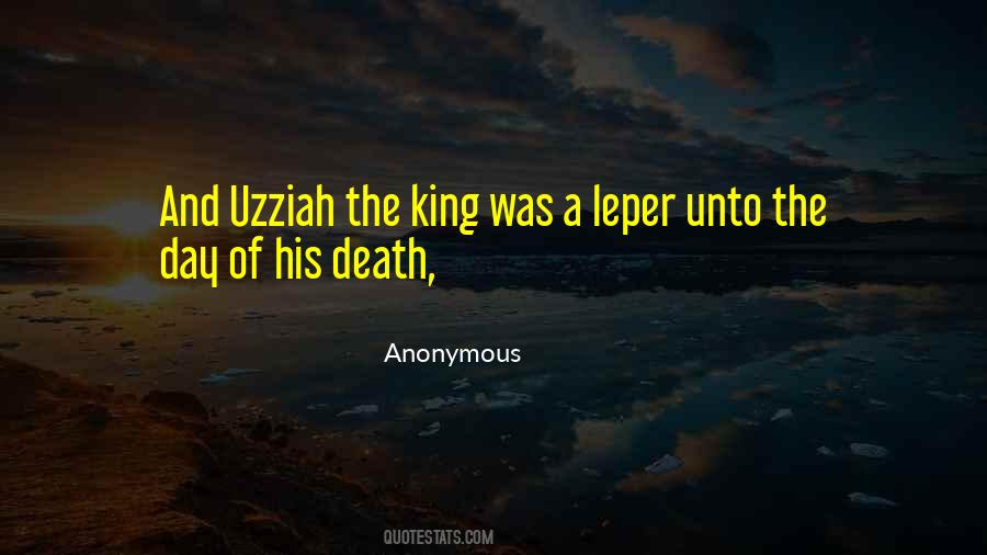 Uzziah Quotes #410731