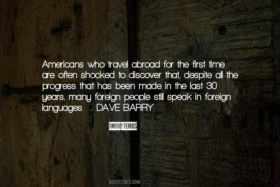 Quotes About Going Abroad #71684