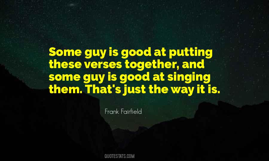 Quotes About Singing Together #1295070
