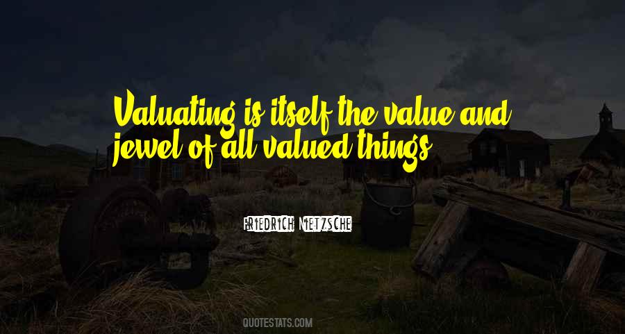 Valuating Quotes #15747