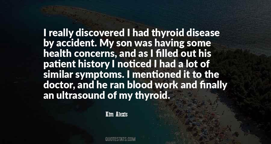 Quotes About Thyroid Disease #1626898