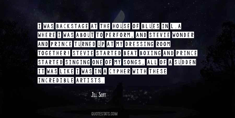 Quotes About Singing The Blues #1350118