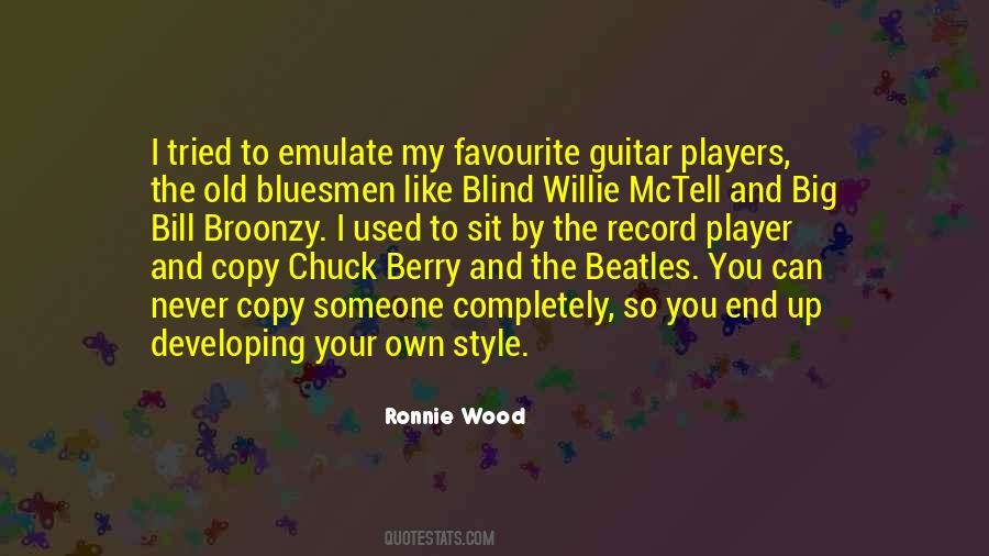 Quotes About Guitar Players #1532724