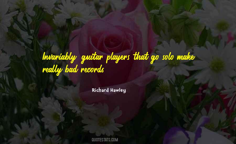 Quotes About Guitar Players #195686