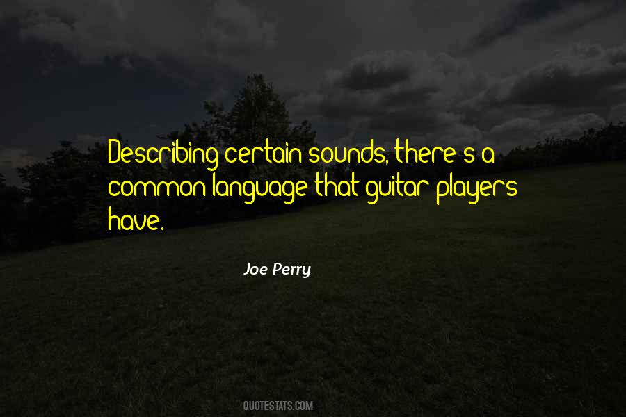Quotes About Guitar Players #469814