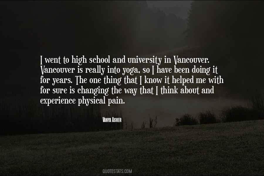 Vancouver's Quotes #1027369