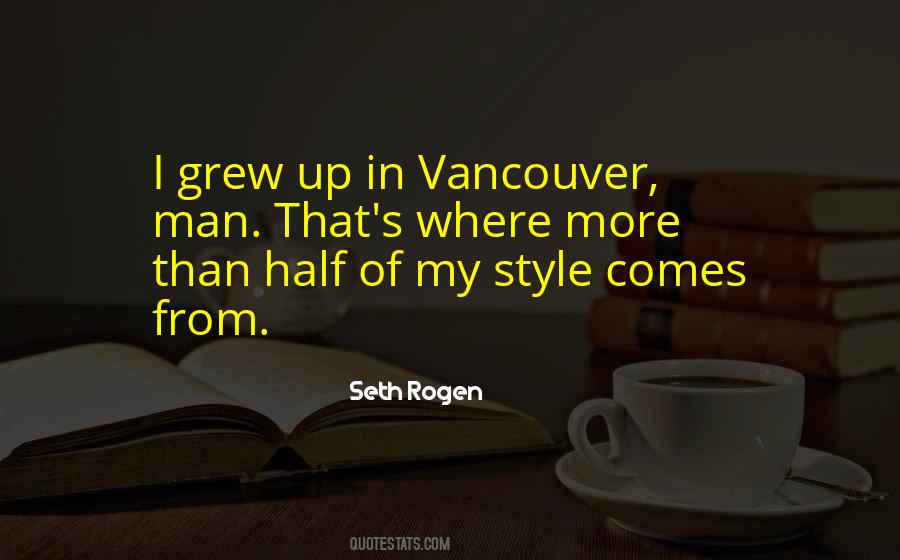 Vancouver's Quotes #1547210