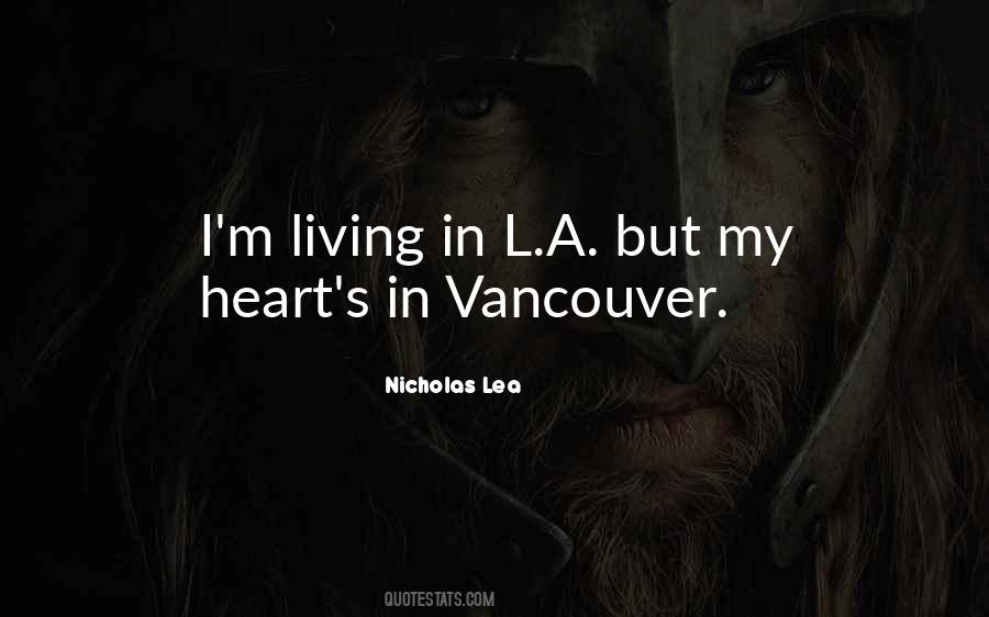 Vancouver's Quotes #1714695