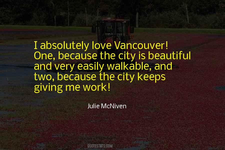 Vancouver's Quotes #556076