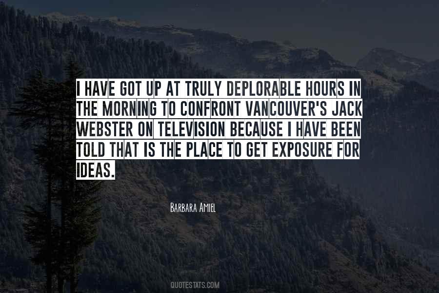 Vancouver's Quotes #9915