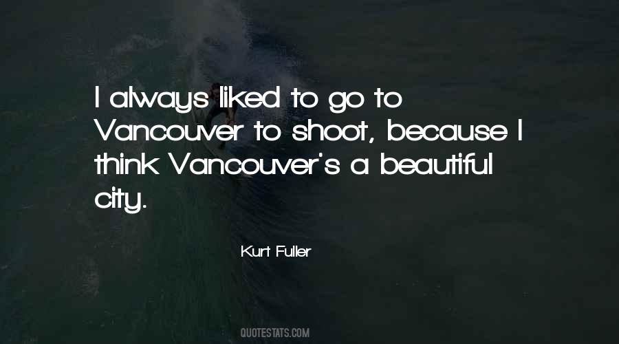 Vancouver's Quotes #998809