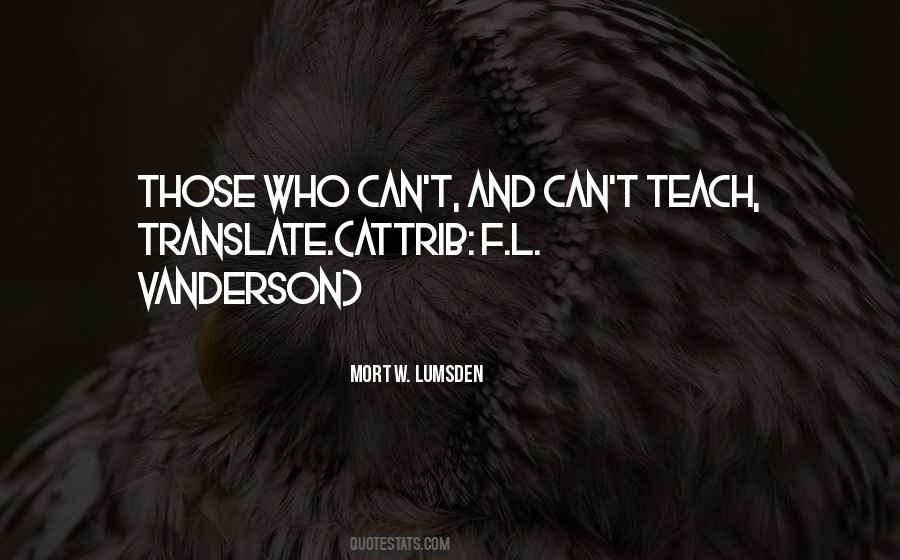 Vanderson Quotes #34121
