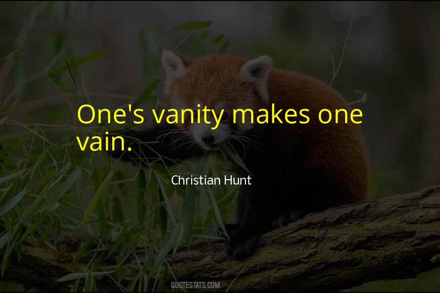Vanity's Quotes #67995