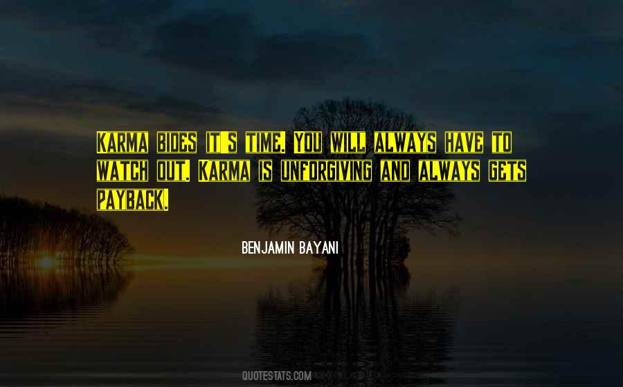 Quotes About Payback #1020647