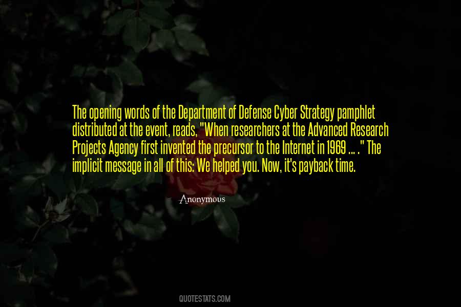 Quotes About Payback #175985