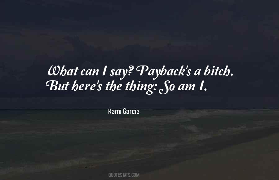 Quotes About Payback #28064
