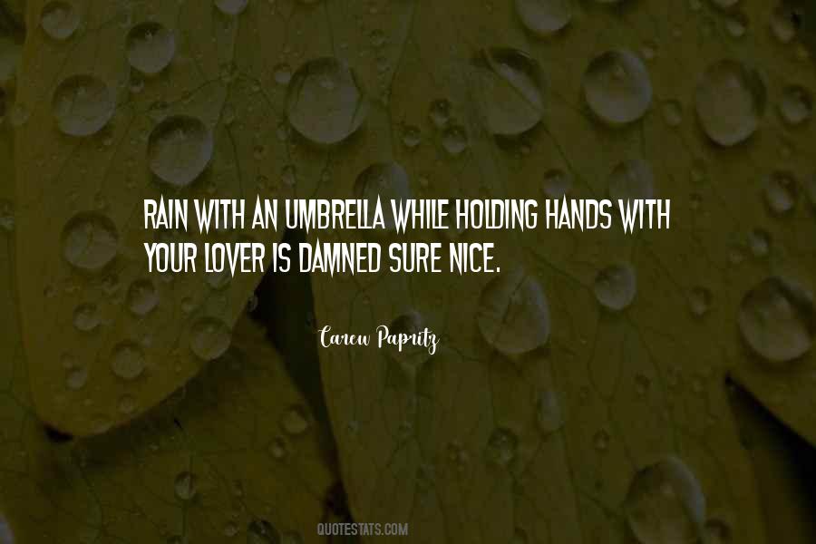 Quotes About Umbrella And Rain #164230