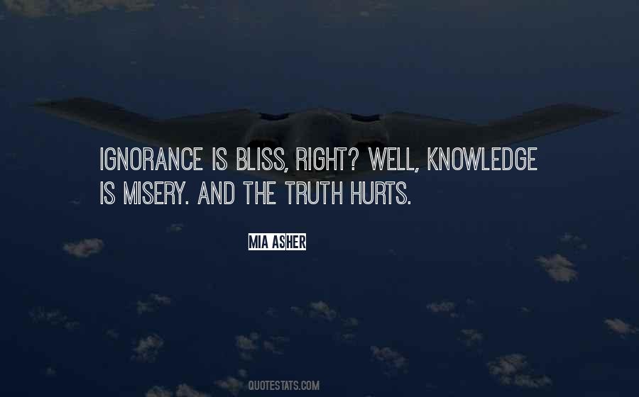 Quotes About Ignorance Is Bliss #1217411