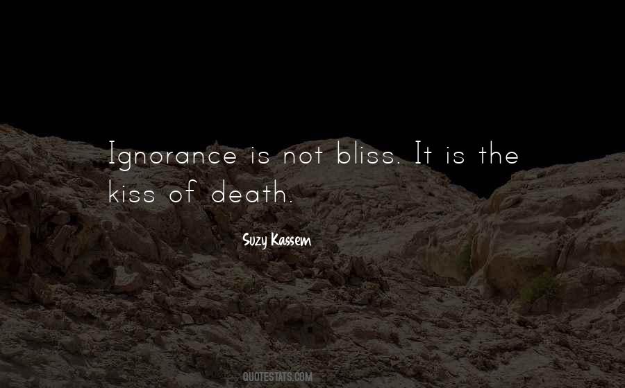 Quotes About Ignorance Is Bliss #1498303