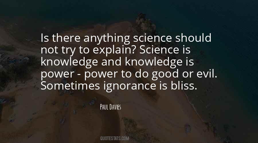 Quotes About Ignorance Is Bliss #917547