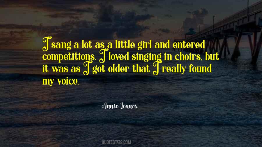 Quotes About Singing In Choirs #449719