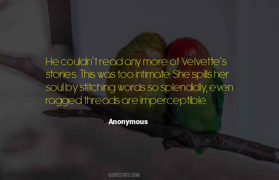 Velvette's Quotes #1330097