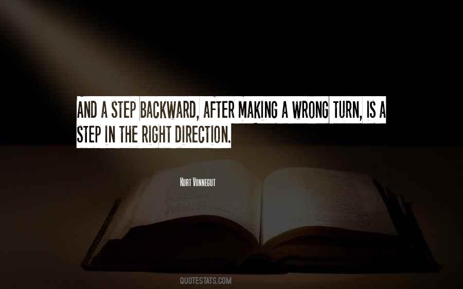 Quotes About One Wrong Step #1292603