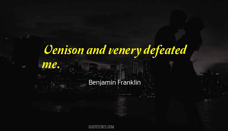 Venery Quotes #1679124