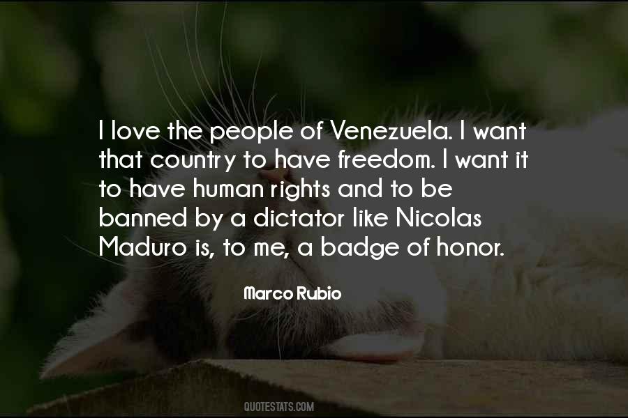 Venezuela's Quotes #1555548