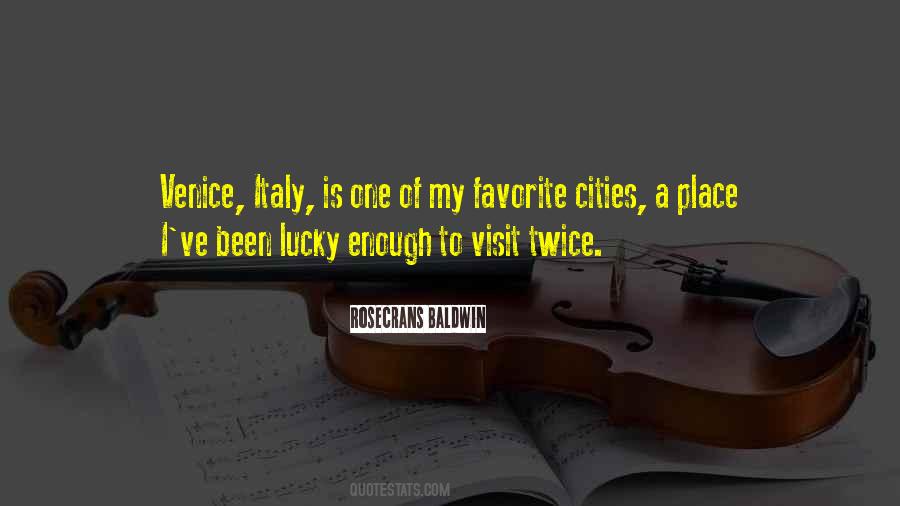 Venice's Quotes #15109