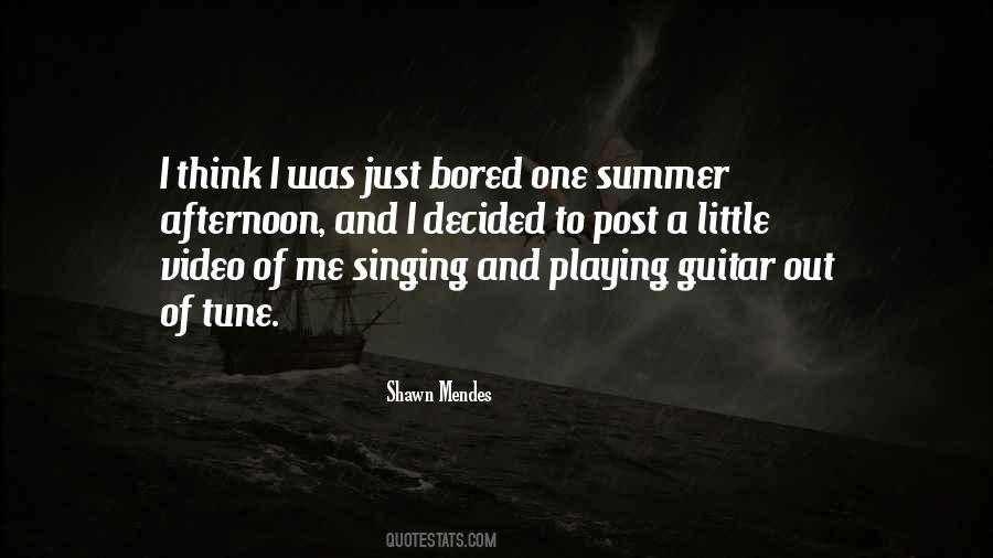 Quotes About Singing And Playing Guitar #877486