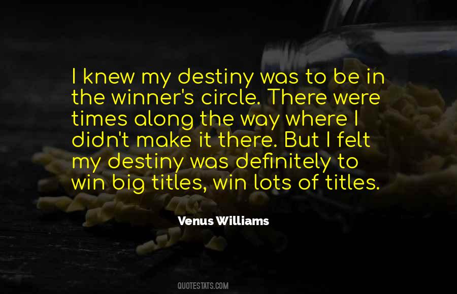 Venus's Quotes #1131600