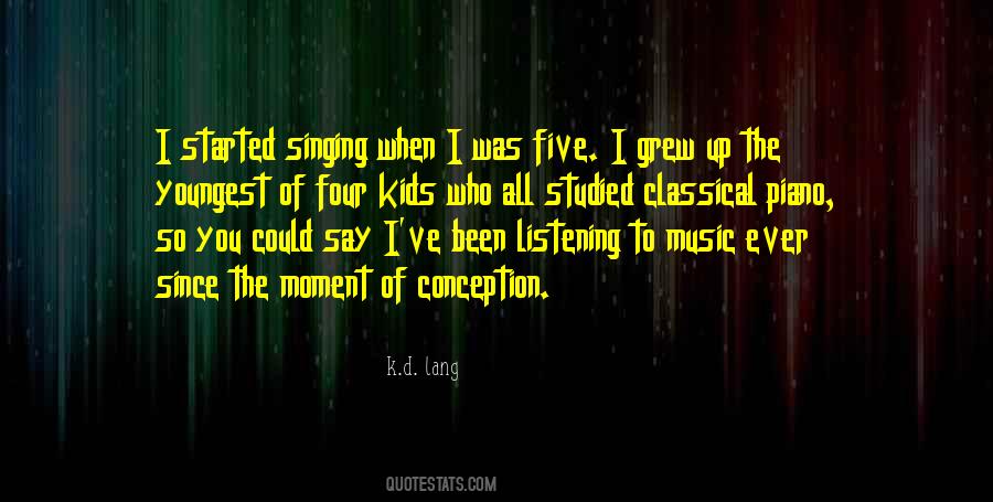 Quotes About Singing And Music #178870