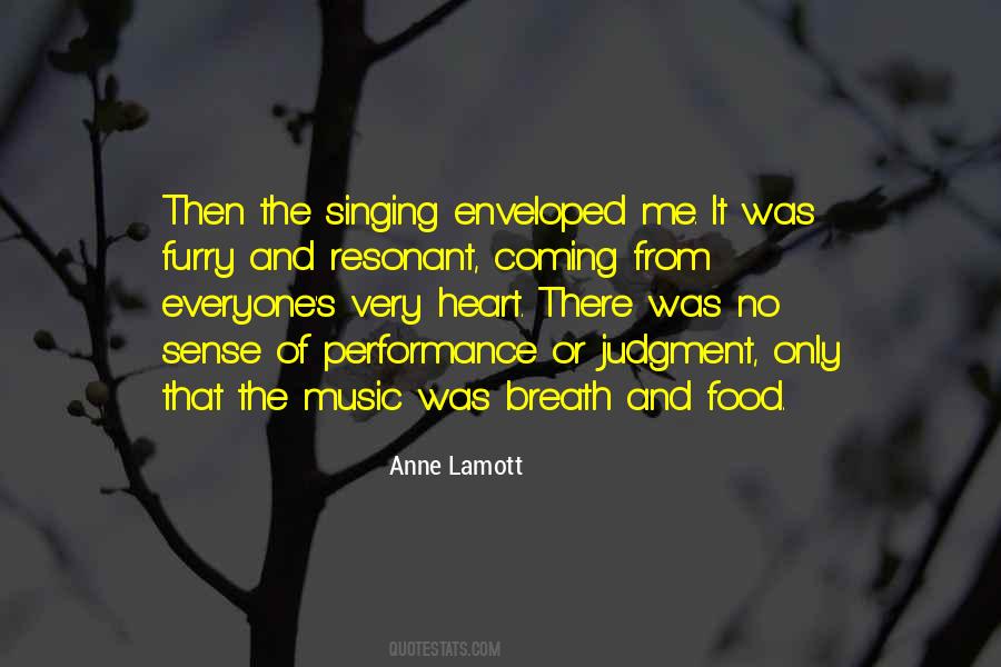 Quotes About Singing And Music #335988