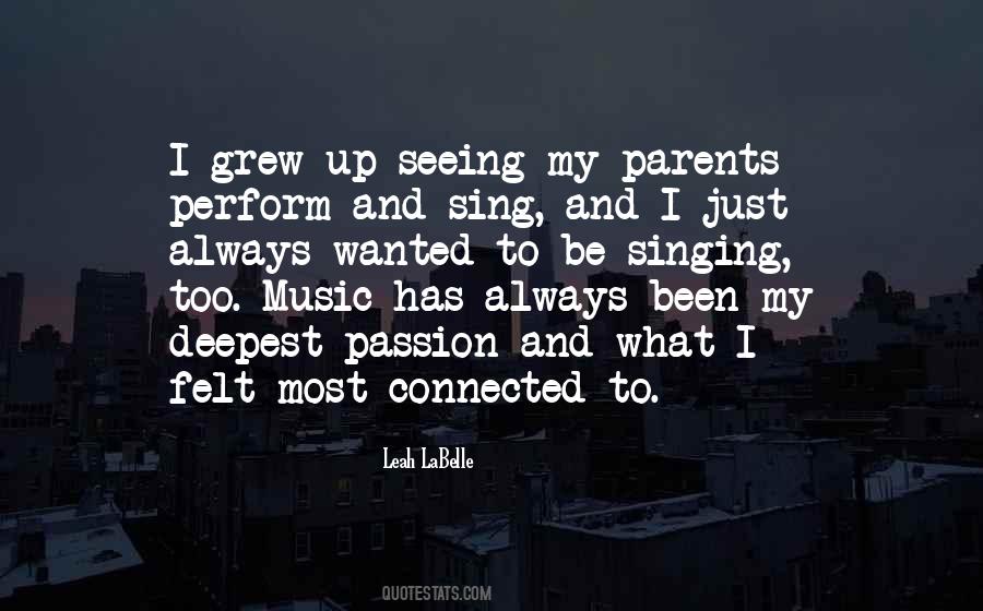 Quotes About Singing And Music #375471