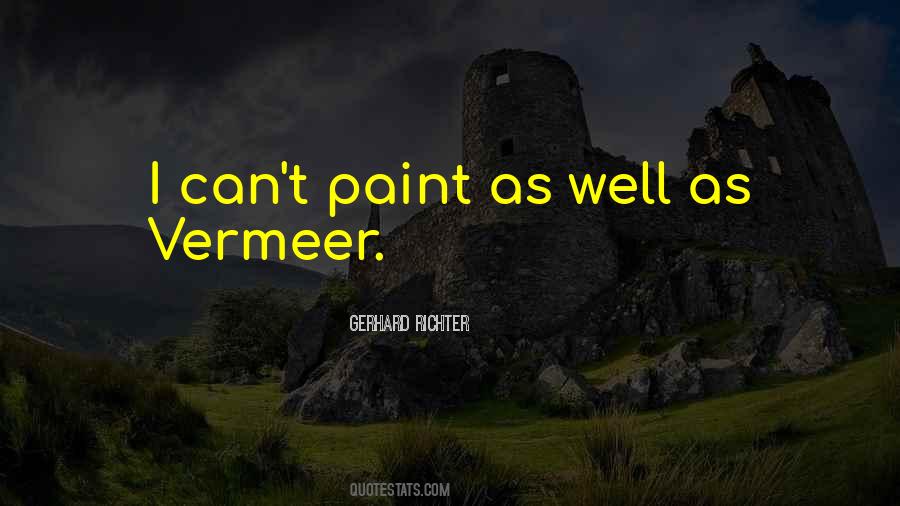 Vermeer's Quotes #555392