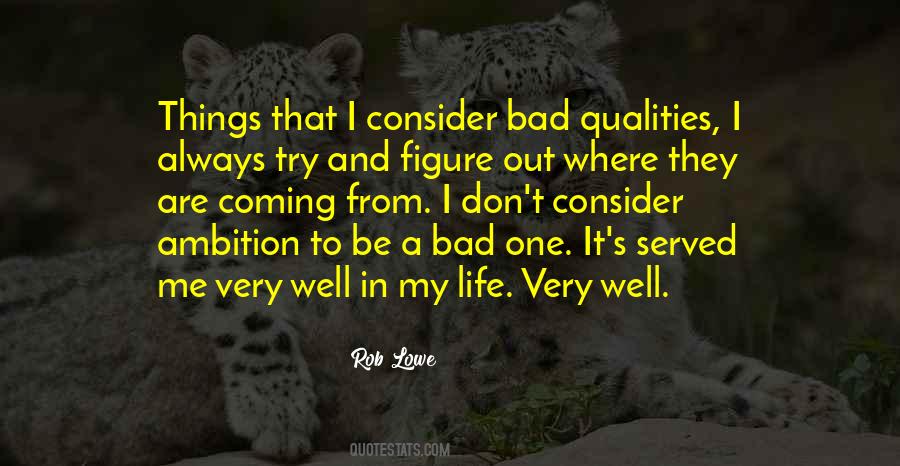 Quotes About Bad Things In Life #195400