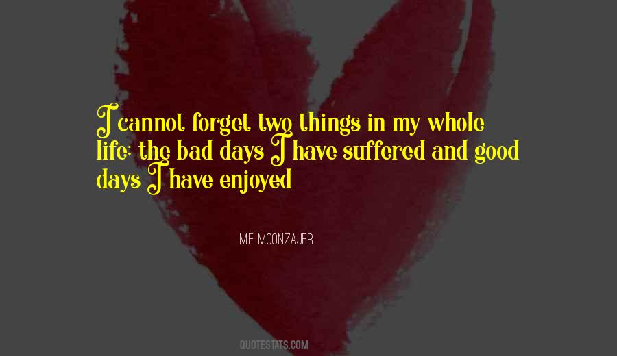 Quotes About Bad Things In Life #670552
