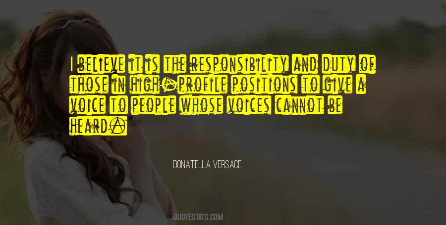 Versace's Quotes #90595