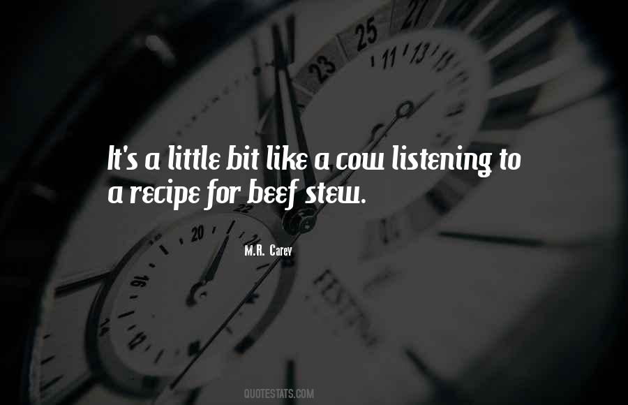 Quotes About Beef #1031651