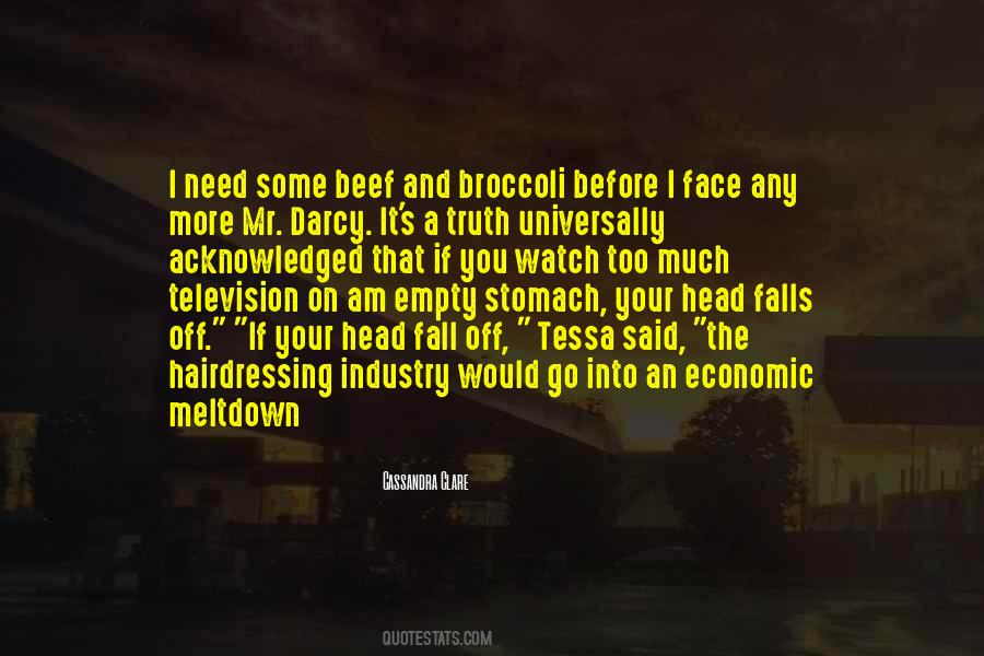 Quotes About Beef #1179552