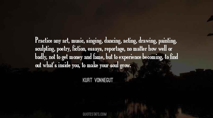 Quotes About Singing And Acting #1057059