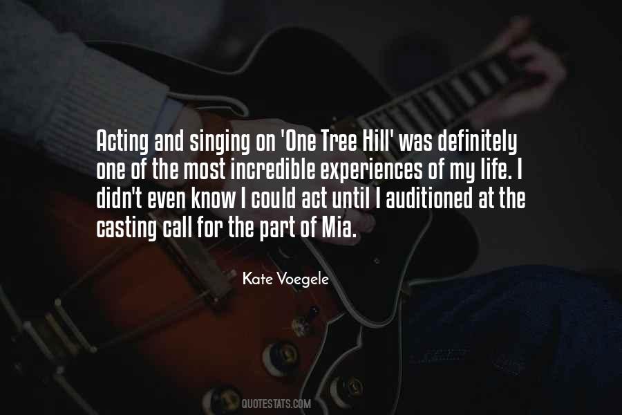 Quotes About Singing And Acting #1163683