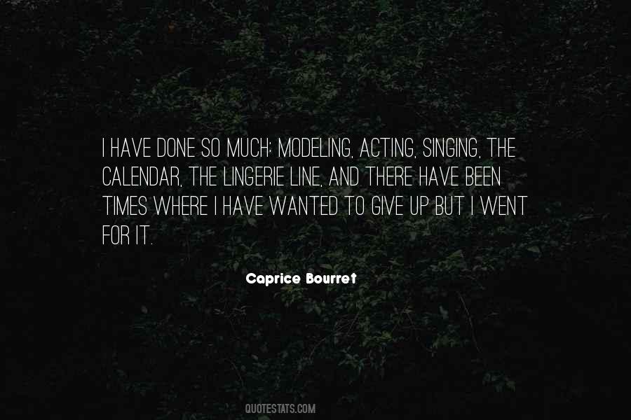 Quotes About Singing And Acting #1857459