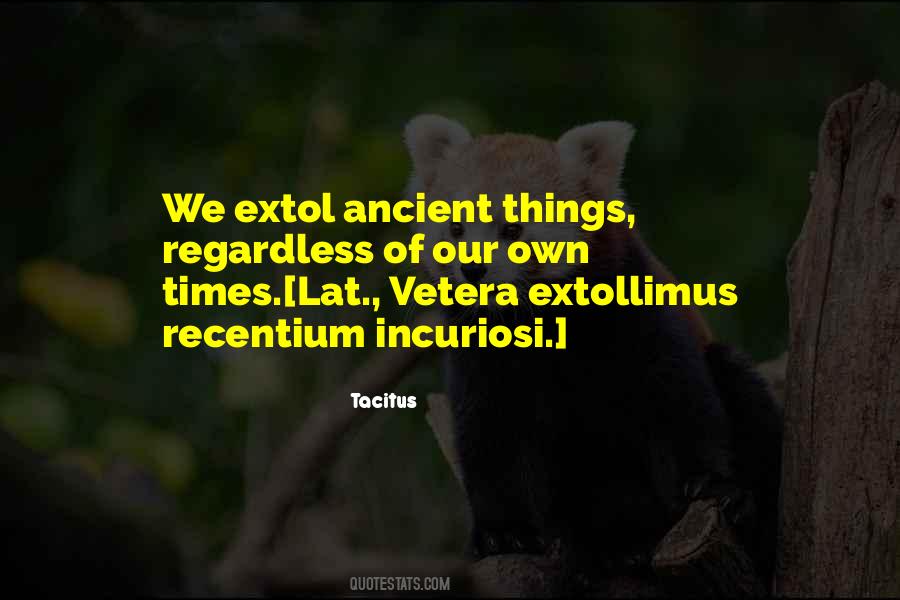 Vetera Quotes #1049217
