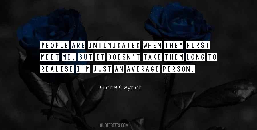 Quotes About Intimidated #1275479