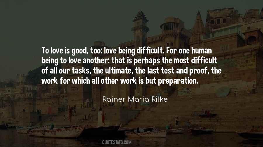 Quotes About Love Rainer Maria Rilke #696041