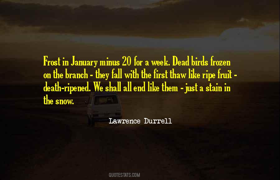 Quotes About January Thaw #574529
